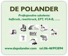 DE POLANDER - HEFTRUCK, REACHTRUCK, EPT, VCA (B)..