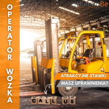 OPERATORZY WÓZKÓW WIDŁOWYCH - SUPER STAWKI