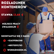 ROZŁADUNEK KONTENERÓW!