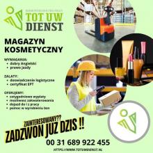 Praca magazynowa przy kosmetykach :)