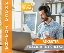 REKRUTER ZDALNY - PRACUJ Z DOMU -DARMOWE SZKOLENIE