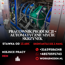 Pracownik Produkcji - Automatyczne Mycie Skrzynek