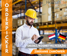 ORDERPICKER - ODZIEŻ/KOSMETYKI - PARY -  HOLANDIA