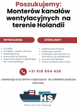 Monter kanałów wentylacyjnych