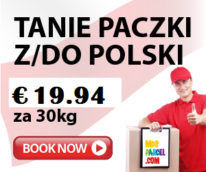 TANIE paczki z HOLANDII/BELGI do Polski €19.94 za 