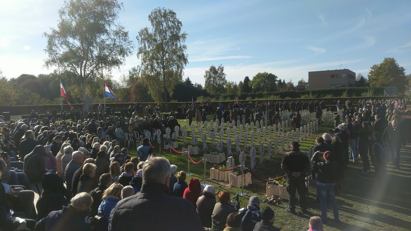 Obchody na Polskim Cmentarzu Wojskowym w Bredzie.